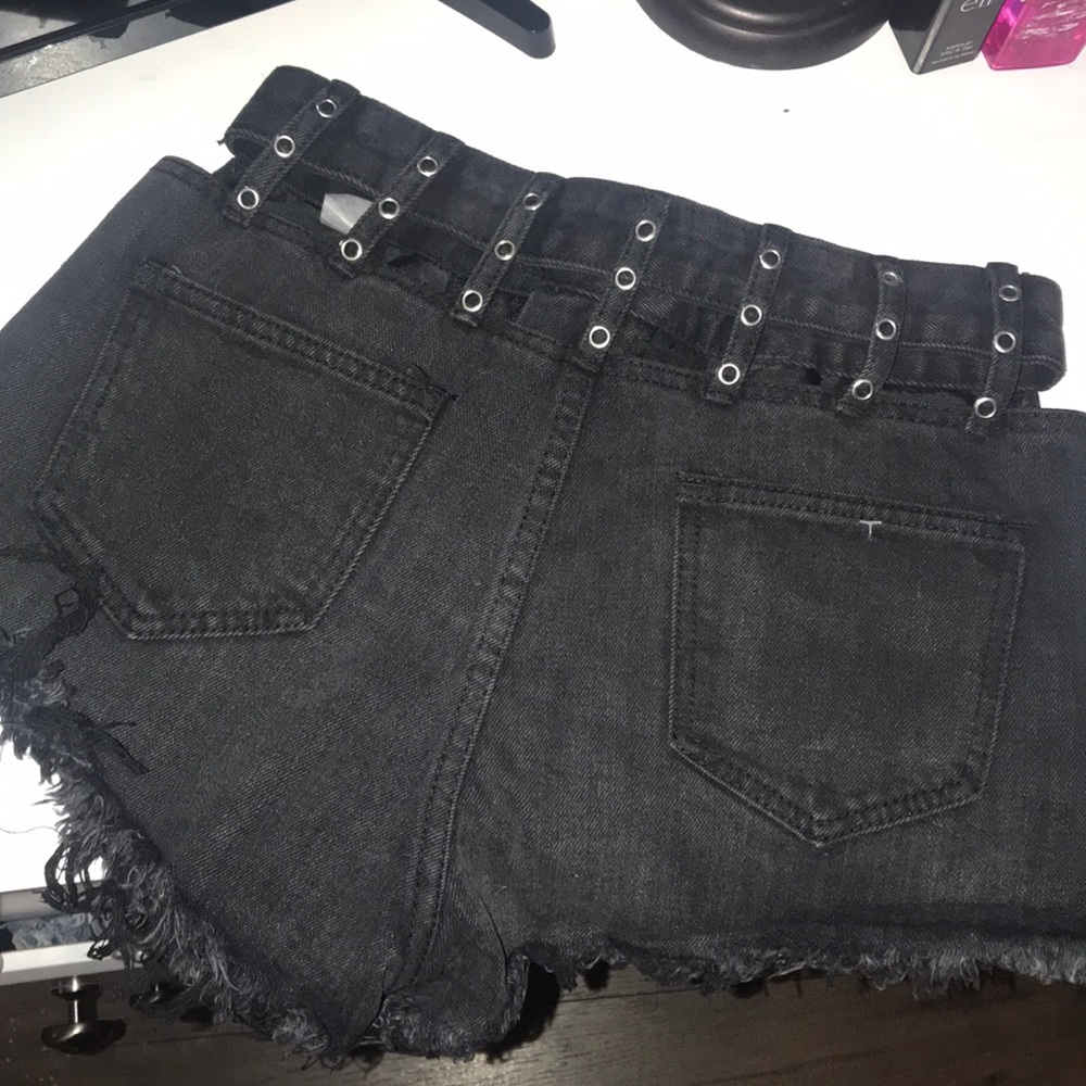 Black shorts !